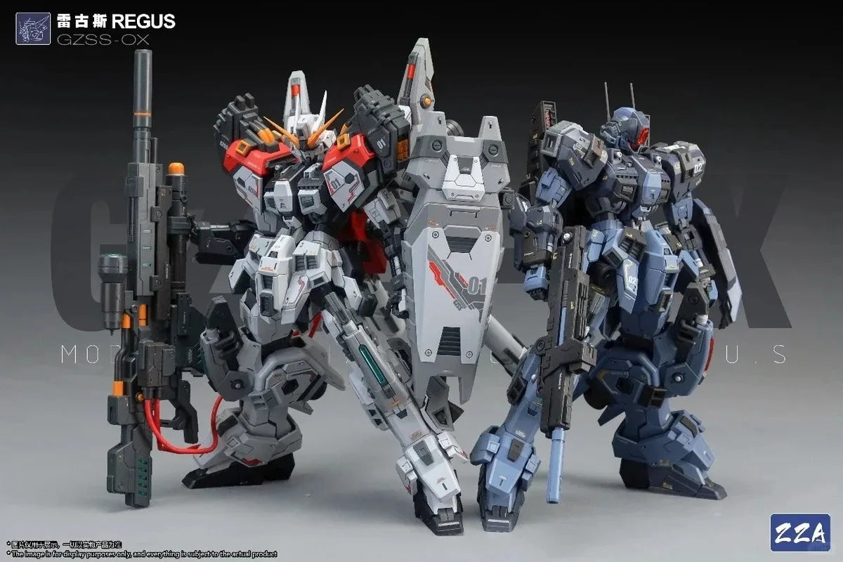 【IN STOCK】ZZA REGUS GZSS-OX-001 Captain Mobile Suit Assembly Plastic Model Kit Collectible Mecha Figure For Hobby Enthusiasts