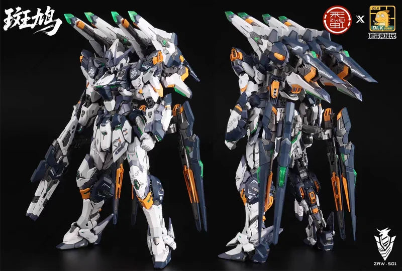 NEW DLKHOBBY Model Zaws01 Streptopelia Action Figures Assembly Model Kit 1/100 Three Layer Skeleton Plastic Robot Toy Gift