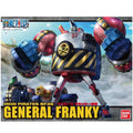 Bandai One Piece Model Kit General Franky Action Figure Building Kit Anime Figures Collectibles Model Toys Boys Birthday Gift