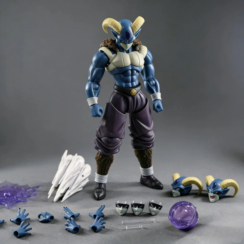 In Stock L.S.Studio Dragon Ball Super Moro Action Figure Breakout Kings A B Anime Figures Figurine Model Free Bracket Toys Gifts