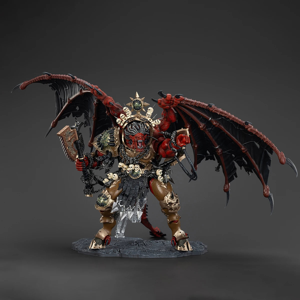 HiPlay JOYTOY Warhammer 40,000 1/18 World Eaters Angron Daemon Primarch of Khorne JT01178 Action Figures