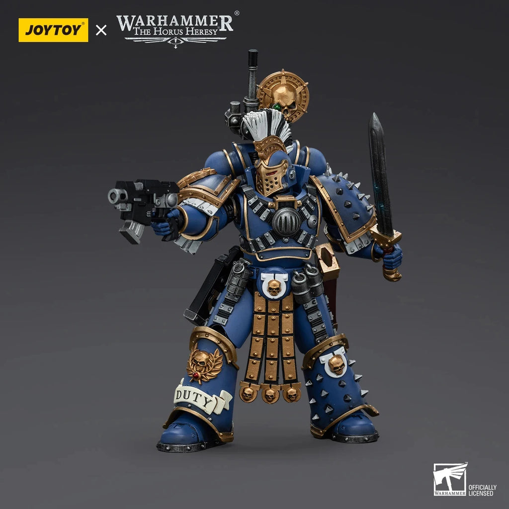 JOYTOY Warhammer 30K Action Figure 1/18 Ultramarines Remus Ventanus Anime Figurine With Articulated Joints Model Collection Toys