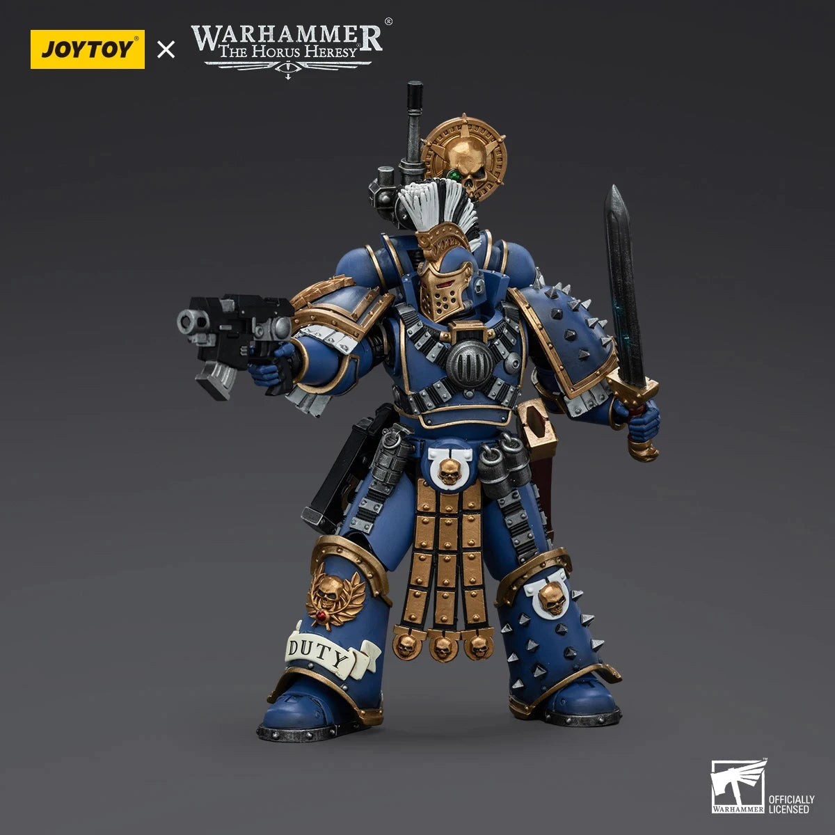 JOYTOY Warhammer 30K Action Figure 1/18 Ultramarines Remus Ventanus Anime Figurine With Articulated Joints Model Collection Toys