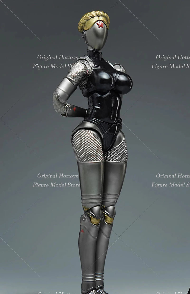 In Stock Wikeetoys WKT002 1/12 Scale Female Soldier Atomic Twinnies Robot Full Set 6-inches Action Figure Model Doll Gifts