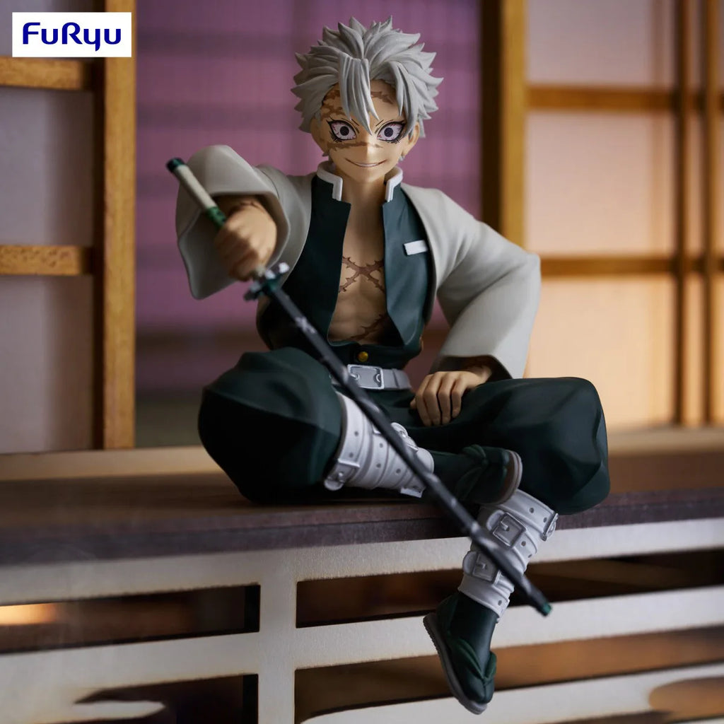 FuRyu Noodle Stopper Blade of Demon Destruction Shinazugawa Sanemi Original Collection Series Anime Figure Action Figure