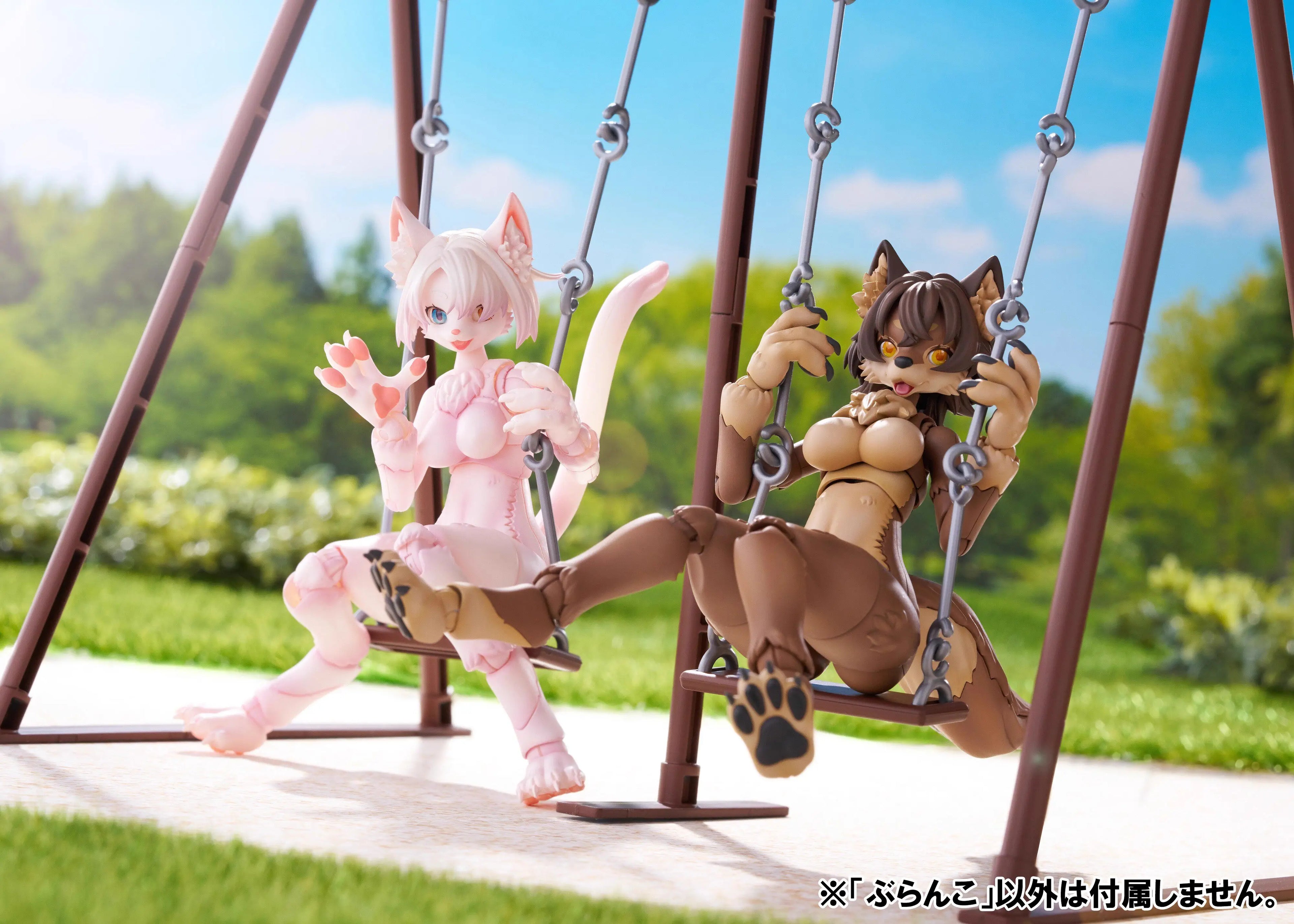 TYCTOYS In Stock Original Qingdao Society Kemopla KP-01 02R KA-01 Khao Manee Japanese Wolf Glue-free Action Figure Model Toys