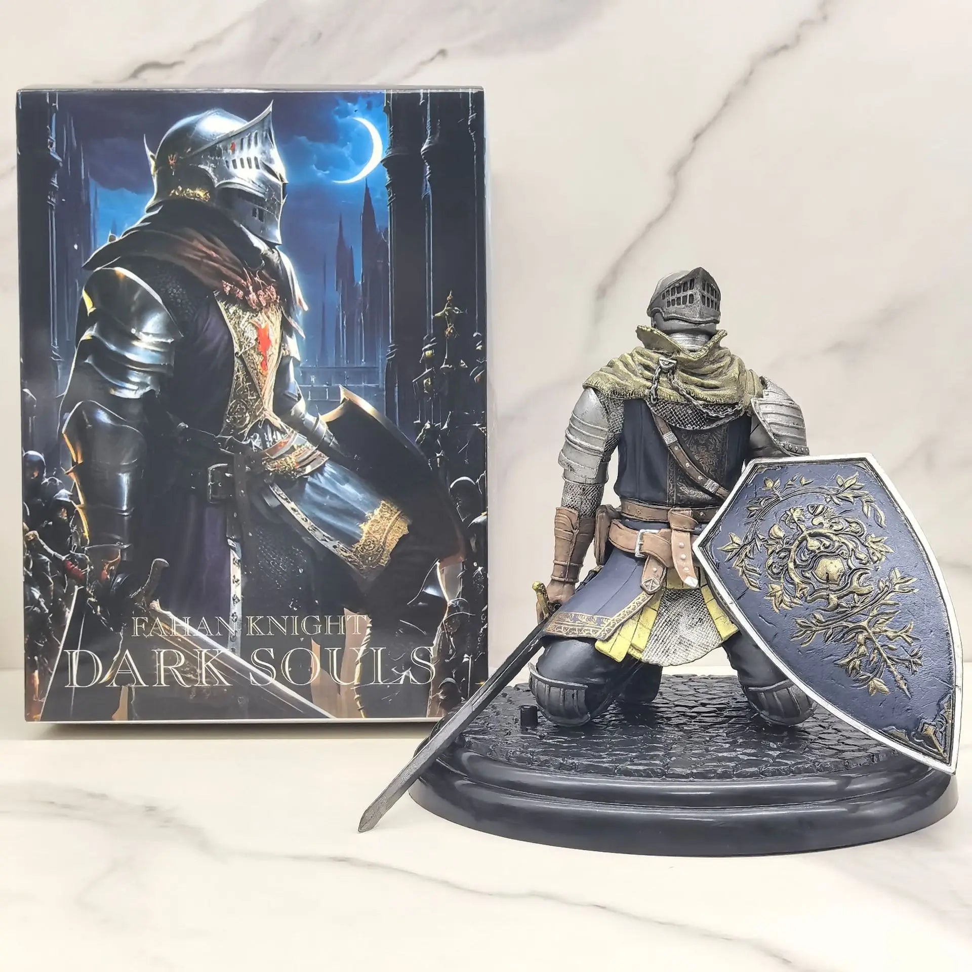 Dark Souls Articulated Figure Advanced French Knight Altarius Deep Walker Sculpture Collectible Toy Action Figure Model gift