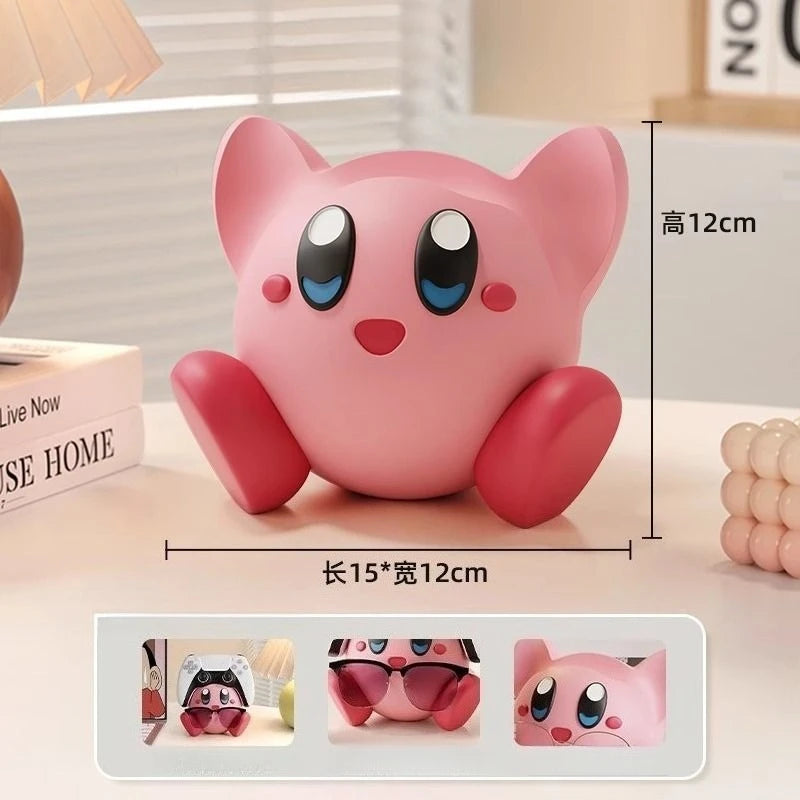 Cute Kirby Switch Game Controller Stand Anime Glasses Display Rack Fashionable Creative Drawing Room Tabletop Decorations Gift