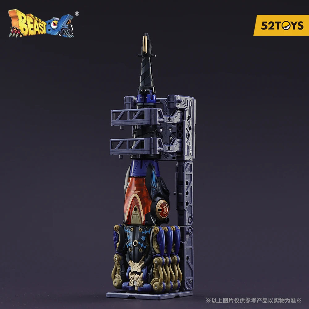 52TOYS BEASTBOX BB-52 DOWNSPIRAL Deformation Robot, Converting in Mecha and Cube, Action Figure, Collectible Gift