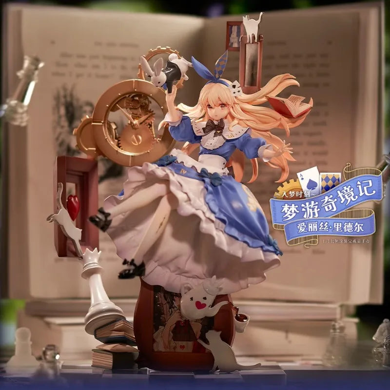 Adventures in Wonderland Doll Model Dreaming Moment Series Alice Anime Character Decoration Ornament Gift 30cm