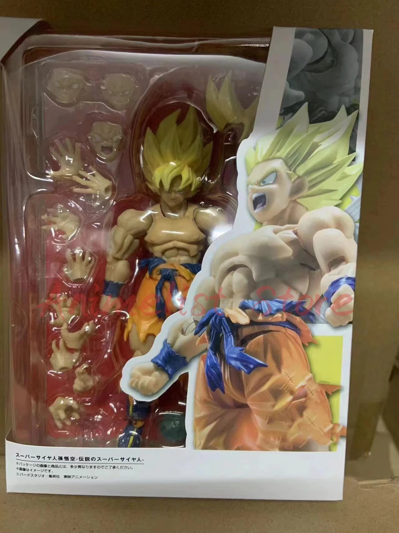 Anime Dragon Ball Z Goku Figure Super Saiyan Battle Damage Shf Figures Pvc Ko Model S.H.Figuarts Action Figure Toy Gift In Stock