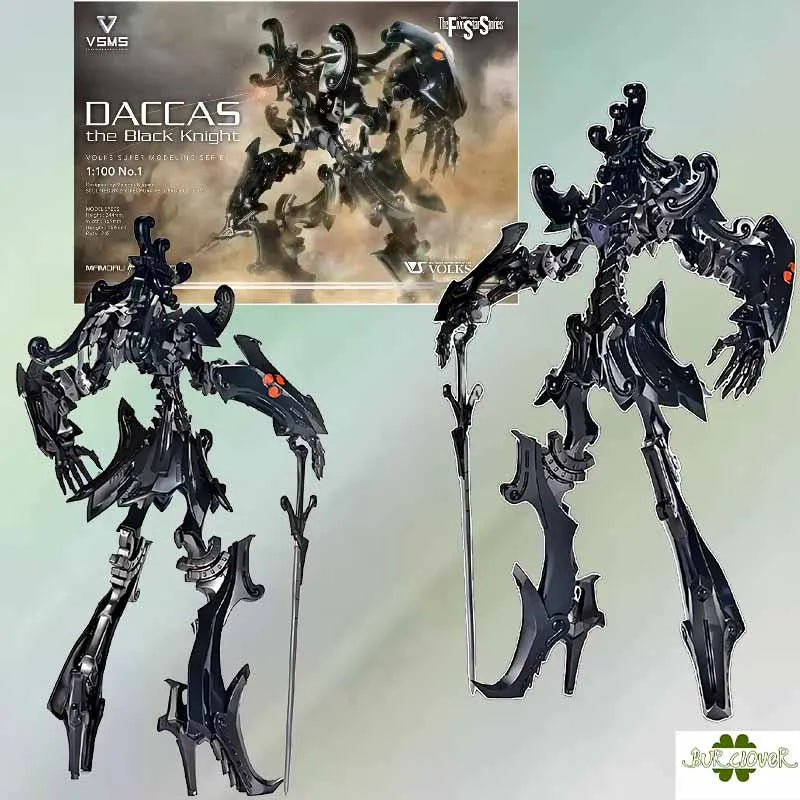 V5M5 Original DAECAS the Black Knight Anime Action Figure Assembly Model Toys Collectible Model Ornaments Gifts For Children