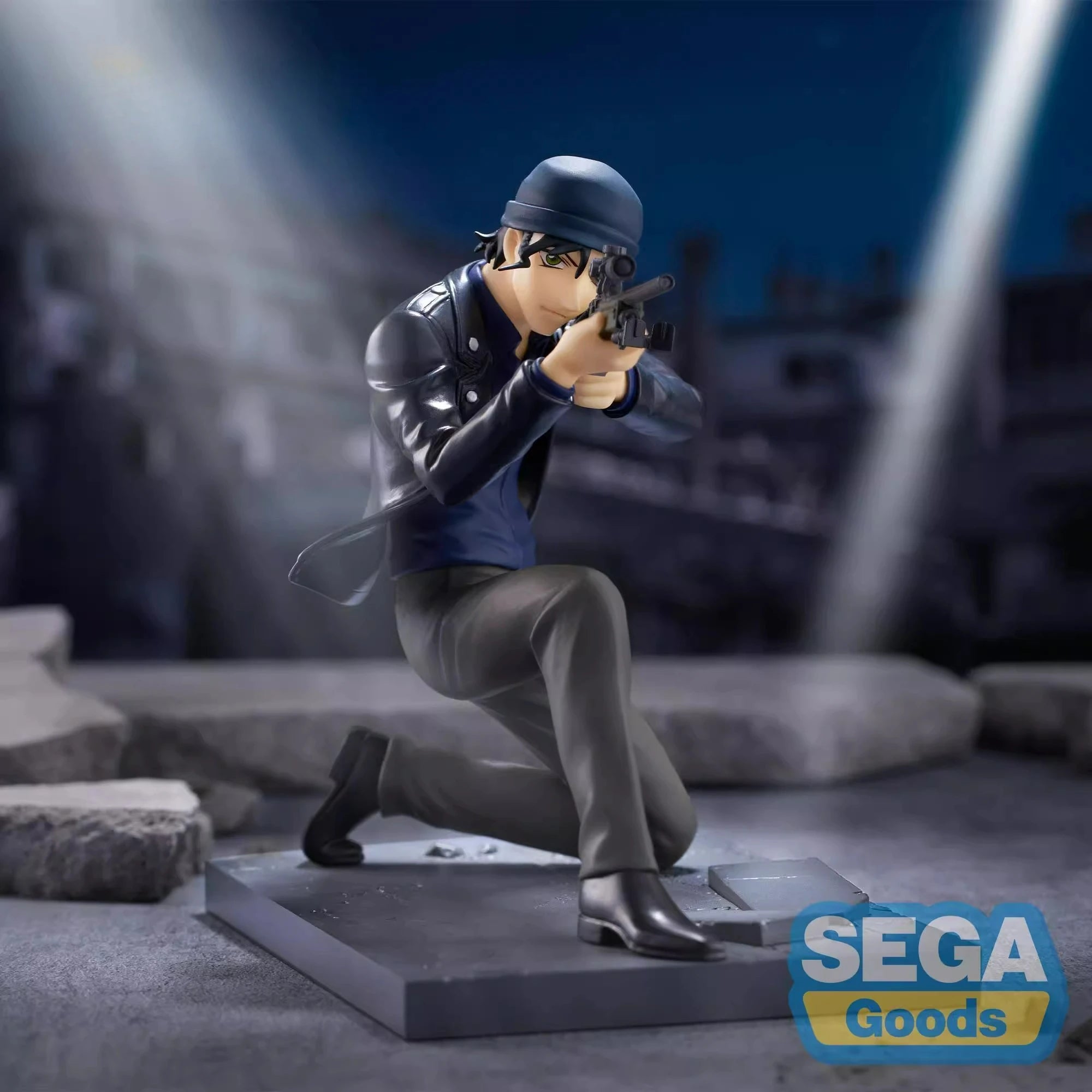 In Stock Original SEGA Luminasta Meitantei Conan Akai Shuichi Action Figure Anime PVC Model Collectible Toys Ornament for Boys