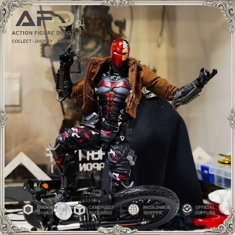 《In Stock》Kaiyodo Red Hood Cyberpunk Style Jacket 1/12 Diy Self-modification DC Only Clothes Accessories