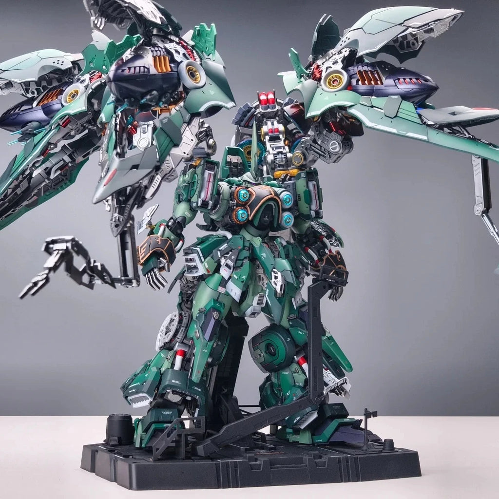 In Stock AXIS MODEL WORKS OSIRIS AERIAL DOMINATOR 1/100 Assembling Movability Model Toys Mecha NZ-666 Kshatriya LED LIGHTING KIT