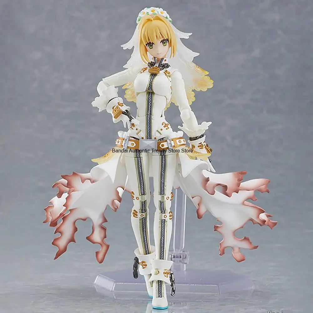 100% Original in Stock Max Factory Figma (#559) Fate Grand Order Nero Claudius Saber Bride Collection Series Action Figure Model