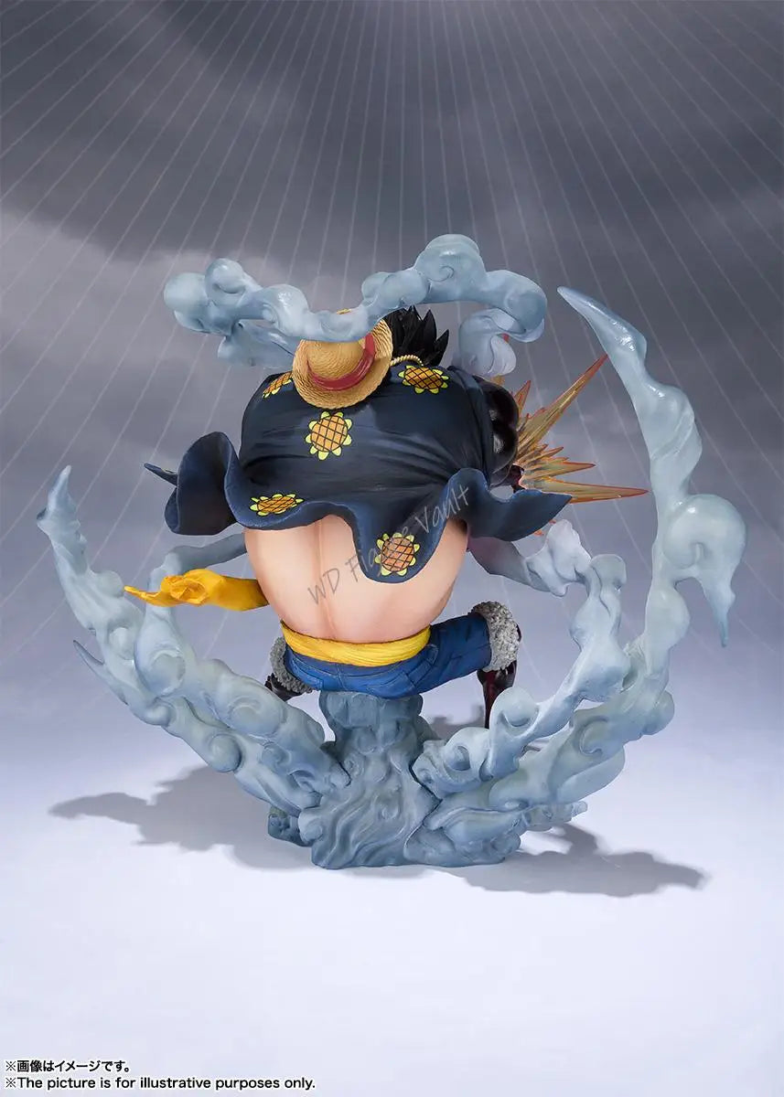 In stock Bandai Figuarts ZERO Monkey D. Luffy Gear 4 -Lion Bazooka- Figures Anime Model Genuine Boxed Toy Gift
