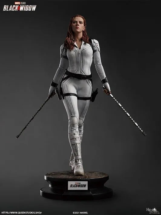 New Original Marvel Collection Black Widow Black Widow (Snow Suit) 1/4 Statue Action Movie Figure Model Toys