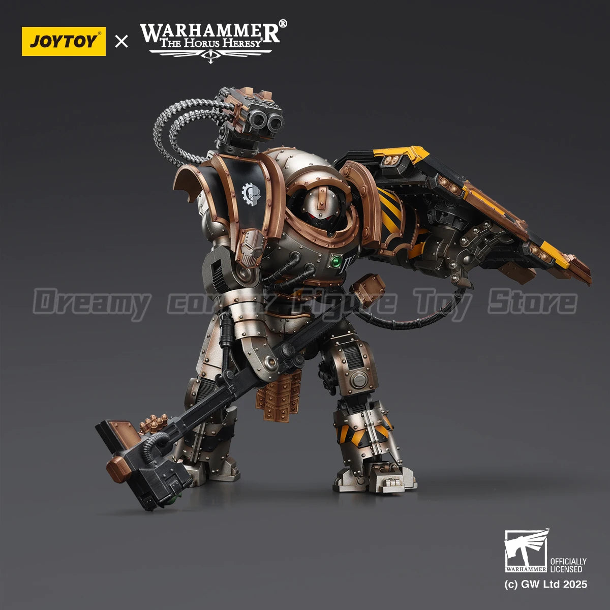 【Pre-sale】JOYTOY Warhammer 40K Iron Warriors Iron Circle Domitar-Ferrum Class Battle-automata 1/18 Action Figure Toy Model