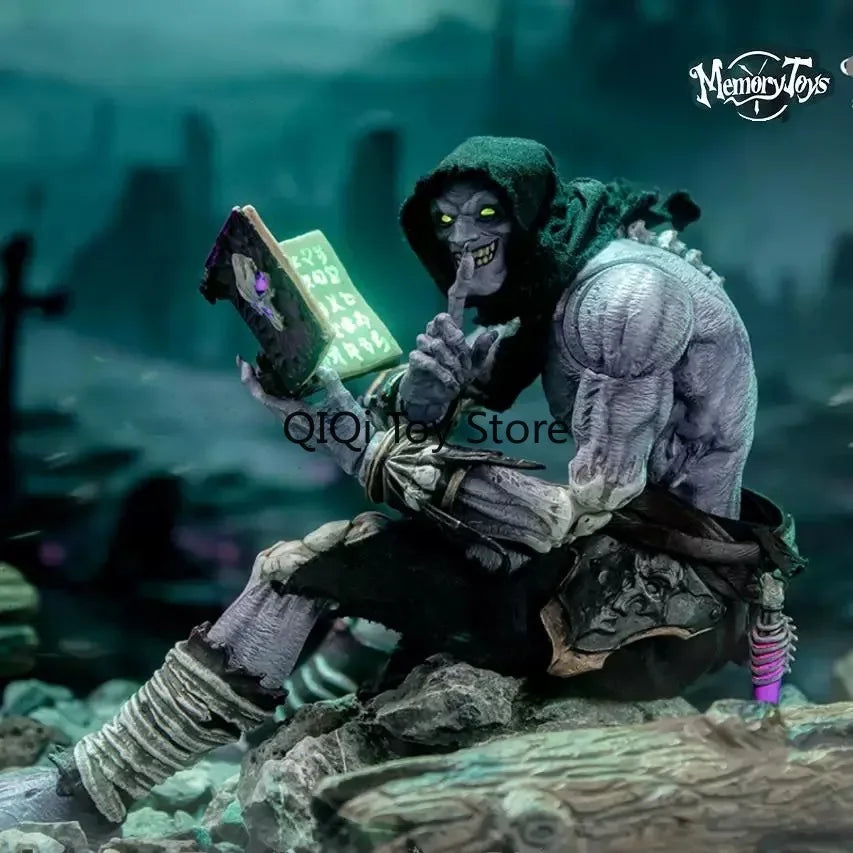 Adventurer World Undead Sharman + Demon Little Ghost Assembly Can Be Don Action Collectible Model Assemble Toys Gift In Stock