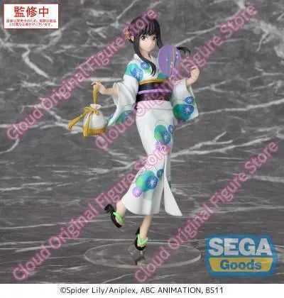 In Stock 100% Original SEGA Lycoris Recoil Inoue Takina Nishikigi Chisato PVC Anime Figures Action Figure Model Toys Hobby
