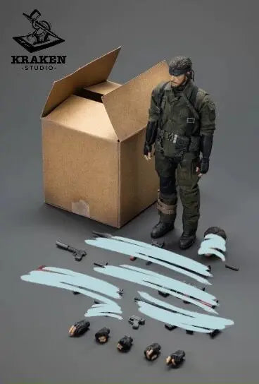 Preorder Kraken Studio Viper Agent 1/12 Snake Metal Gear Solid Cloth Action Figure Collectible Toy