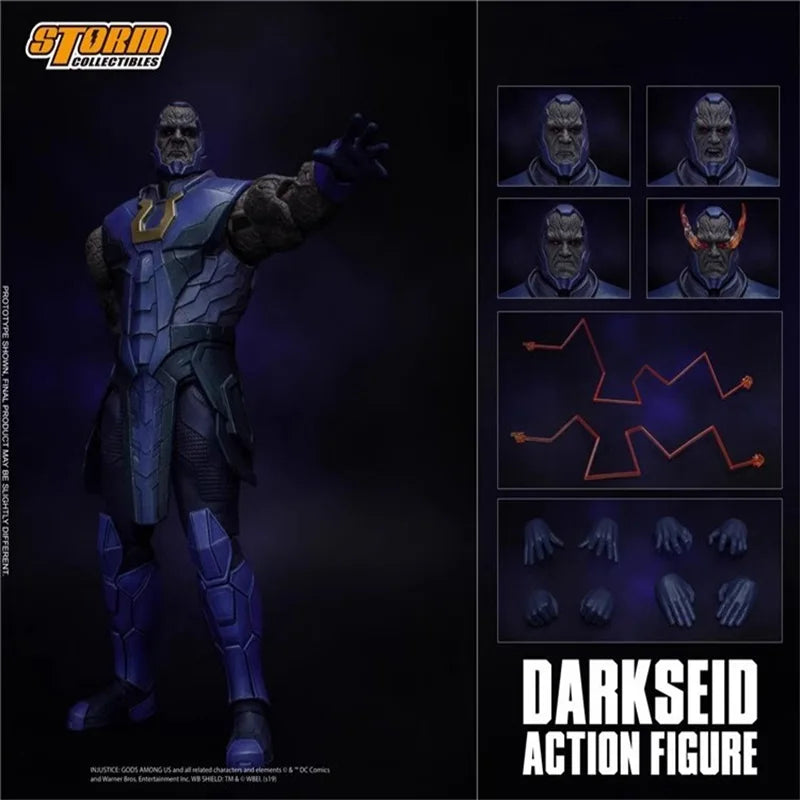 New DCIJ05 Storm Toys 1/12 Soldier Doomsday DARKSEID Bane LOBO ARES 6'' Action Figures Model In Stock For Fans Collection