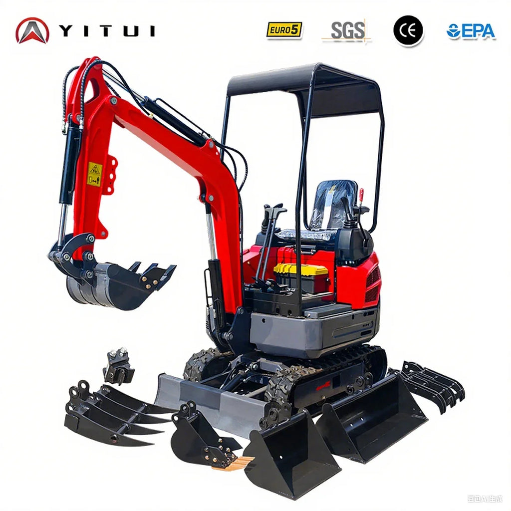 Hot-sell Crawler  2.0 Ton Mini Excavator Ce Epa Euro 5 Kubota Engine Customized Mini Excavator Quick Delivery