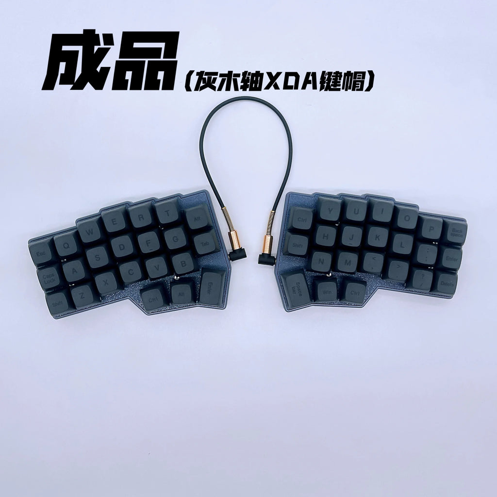 Corne V4 Split Keyboard Kit Mechanical Keyboards Support VIAL Wired RGB Custom Hot Swap Ergonomic Gaming Left and Right Handed