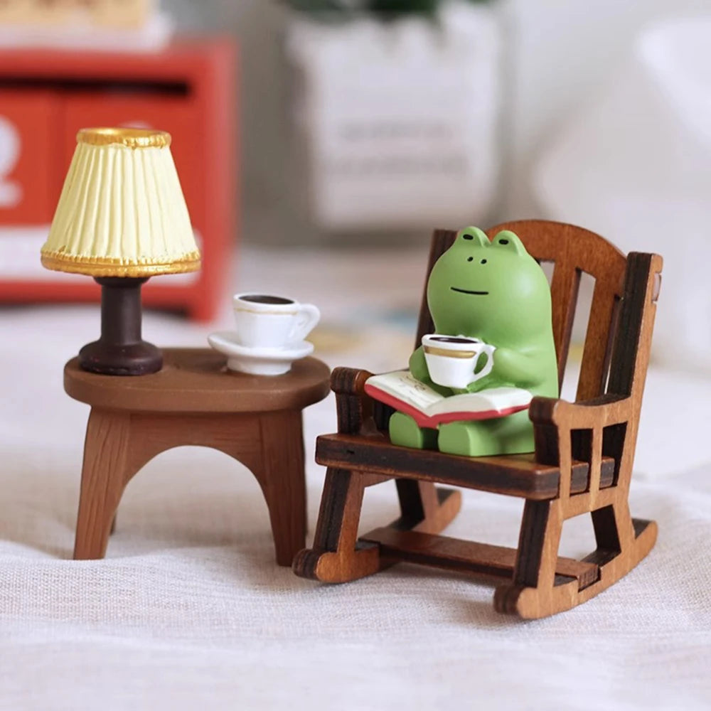 Cute Mini Healing Home decoration Ornaments Home Decor Items Wall Shelf Display Case Figures Storage Shelves Desk Accessories
