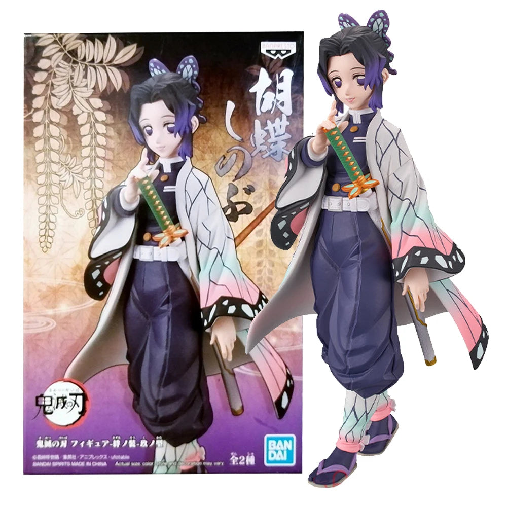 15CM аниме Demon Slayer Фигура Kochou Shinobu Kamado Nezuko Фигура Kimetsu no Yaiba Kizuna no Sou Екшън стоящи фигури