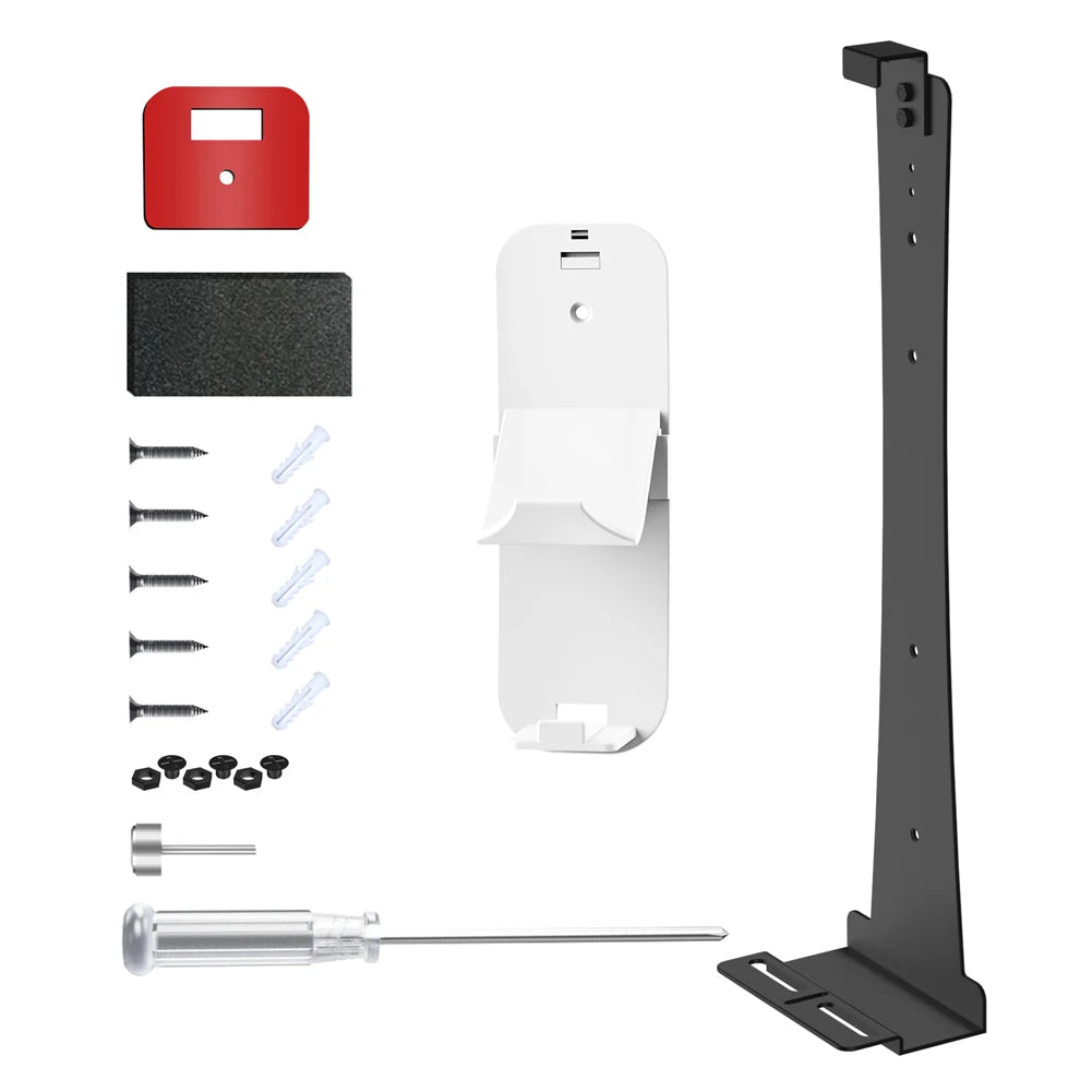 For PS5 Pro/PS5 Slim/PS5 Console Wall Mount Storage Hook Set Controller Headset Display Holder Host Wall Bracket
