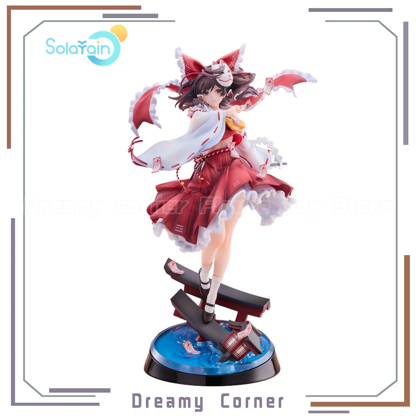 【In Stock】Original Solarain Toys Project Hakurei Reimu 1/7 Scale Figure Toys Beauty Model Ornaments