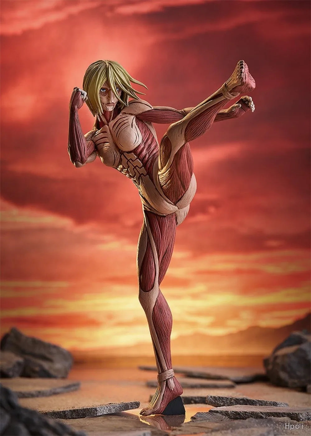 100% Original Genuine in Stock Good Smile Company Pop Up Parade Shingeki No Kyojin Annie Leonhart L Quality Assurance Gift