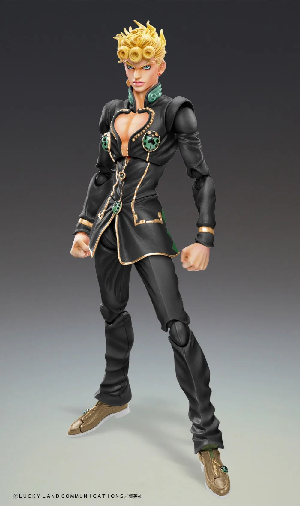 100% Original in Stock Medicos Entertainment Jojo No Kimyou Na Bouken Giorno Giovanna Finished Figure Character Model