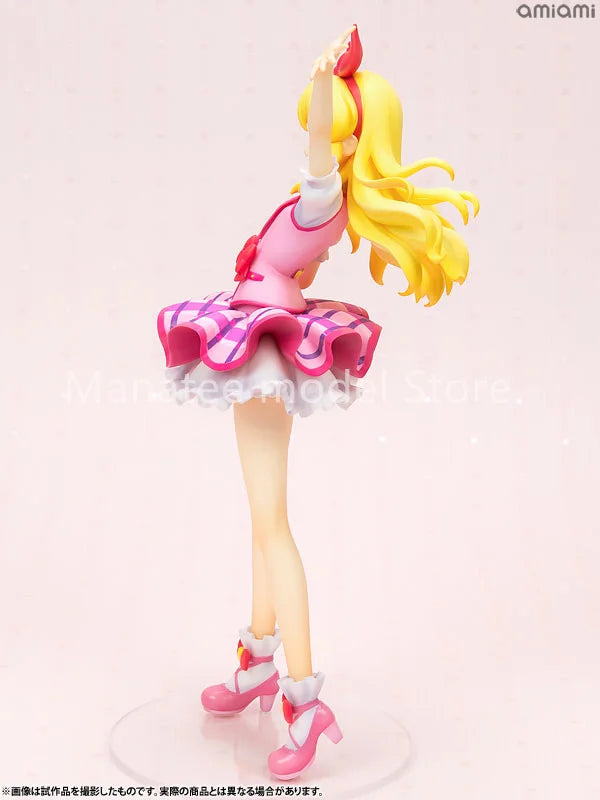 MegaHouse Original Lucrea Aikatsu! Ichigo Hoshimiya Pink Stage Coord PVC Action Figure Anime Model Toys Collection Doll Gift