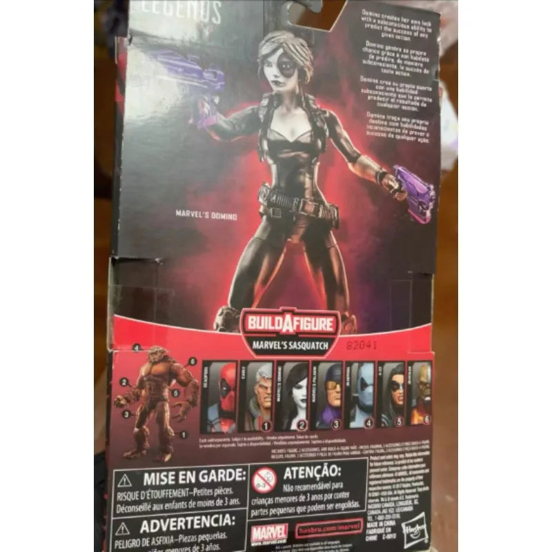 Original Hasbro Marvel Legends Series X-23 MARVEL'S DOMINO Anime Figure Toy Collection Gift