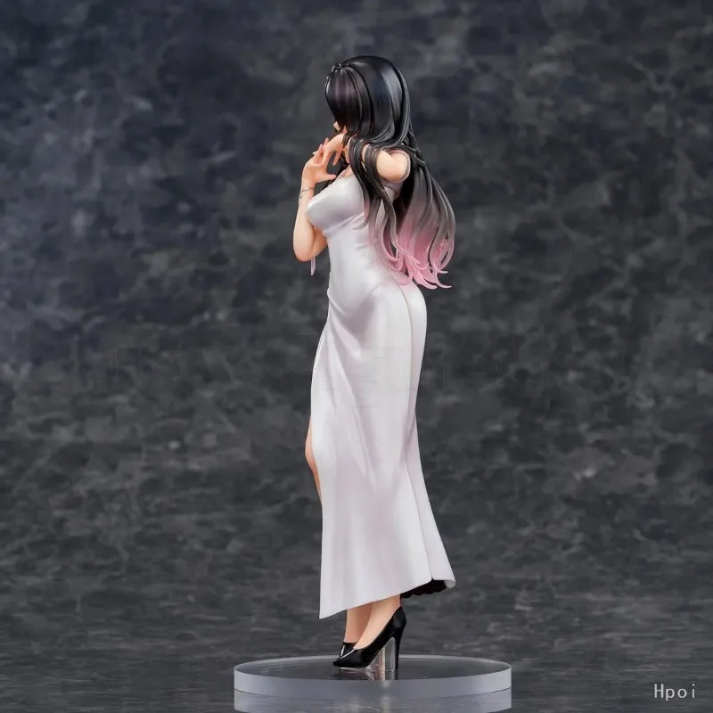 In Stock Original UnionCreative Healing White Cheongsam Sister Figure Model Anime Toys Gift Collection Series