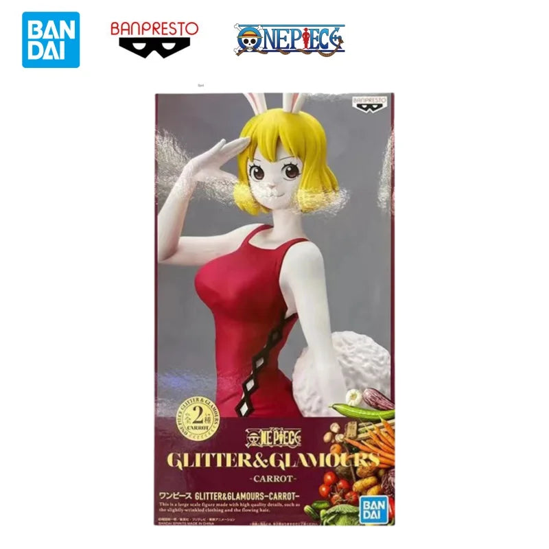 Puppe, brandneu und originalverpackt, auf Lager, Bandai Originalverpackung, Original One Piece Glitter Glamours Carrot Anime-Charakter Garagenbausatz