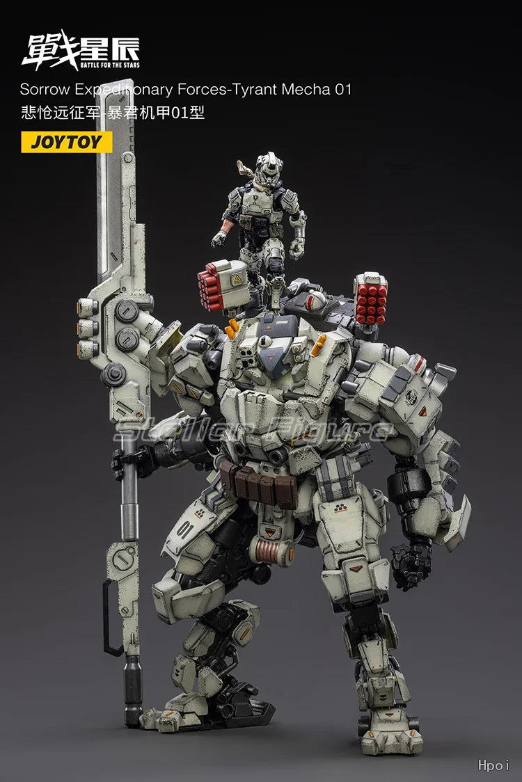 【SF】JOYTOY 1/18 Action Figure Sorrow Expeditionary Forces Tyrant Mecha 01 Model Toys Gifts Collection Ornaments