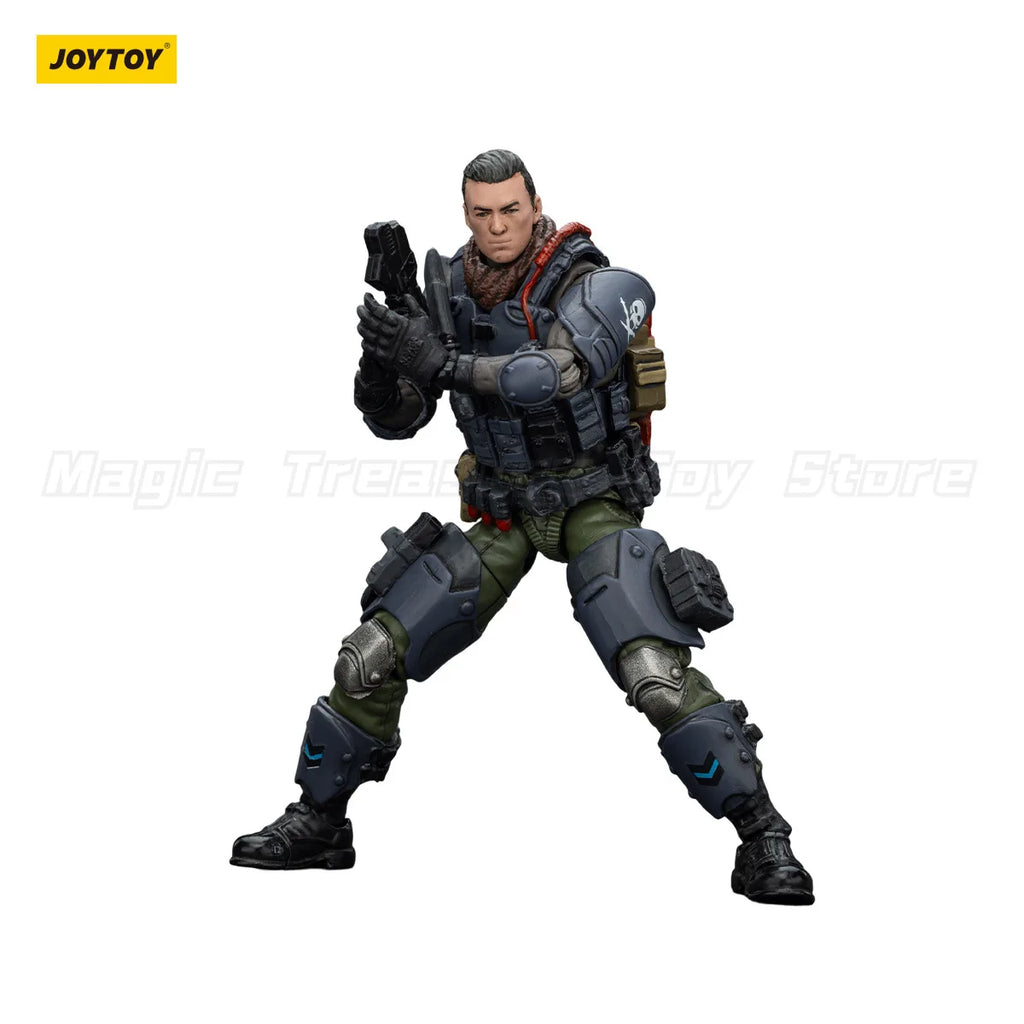 【In stock】JOYTOY 1/18 Action Figure Dark Source Stellar Scar Assault Team Ghostmanganese Figure Toys