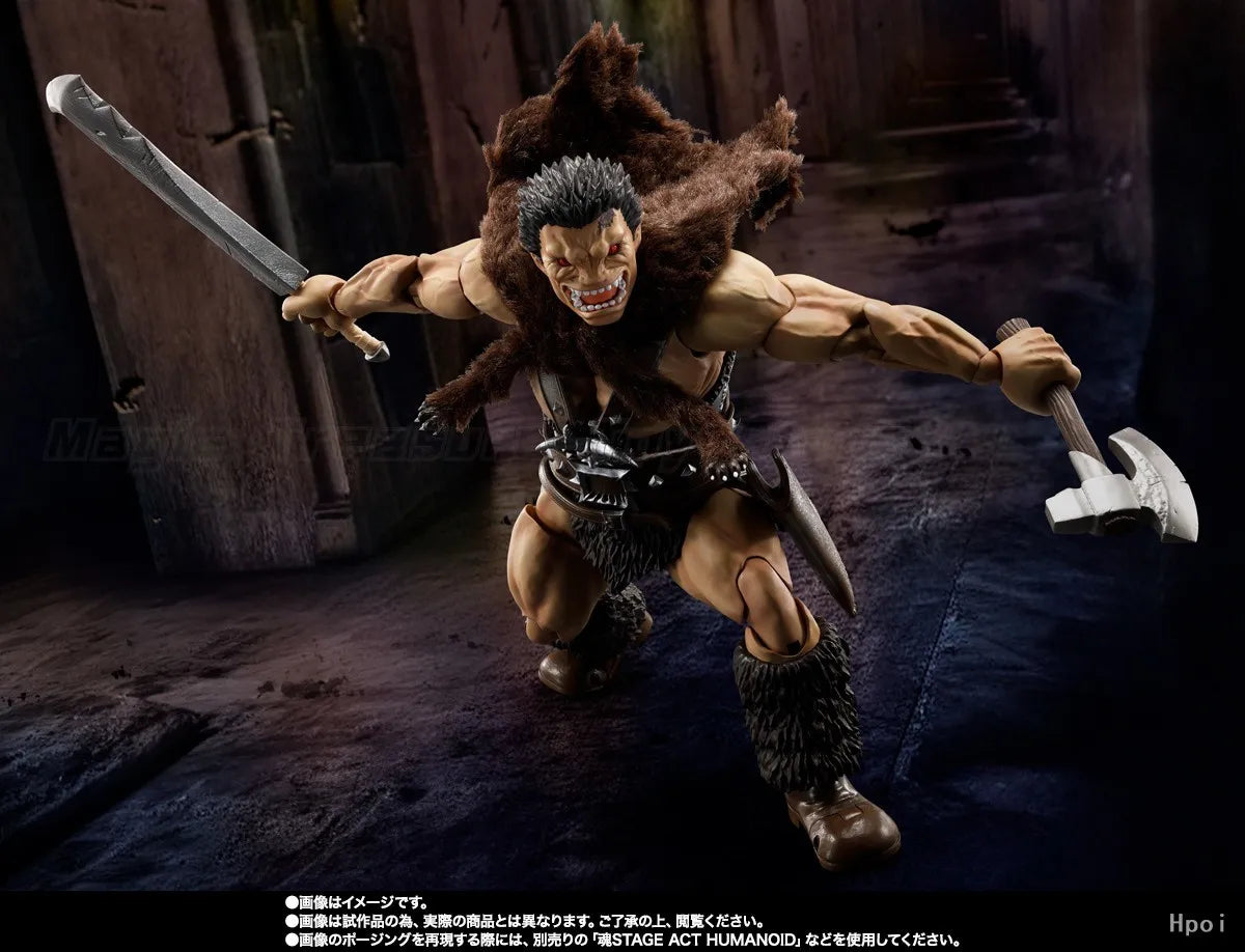 【In Stock】Original BANDAI SPIRITS S.H.Figuarts BERSERK Zodd Action Figure Model Toy