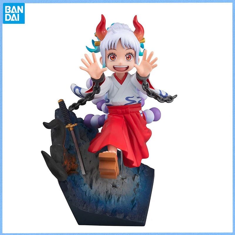 BANDAI MegaHouse GEM Genuine ONE PIECE YAMATO Run! Run! Run! 15th Crunchyroll Exclusive Action Figures Doll for Collectors