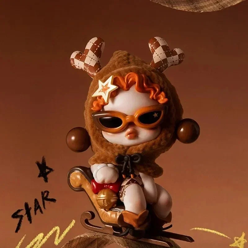 POP MART SKULLPANDA Кажи ми какво искаш серия изненада мистериозна кутия Kawaii аниме екшън фигурка сляпа кутия играчки кукли момичета подарък