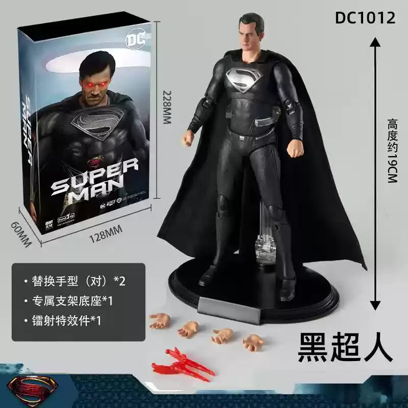 New Original Fondjoy 1/9 Bvs Batman Figure Dc Justice League Figures Big Ben Batman Figurine  Pvc Model Joint Movable Toy Gifts