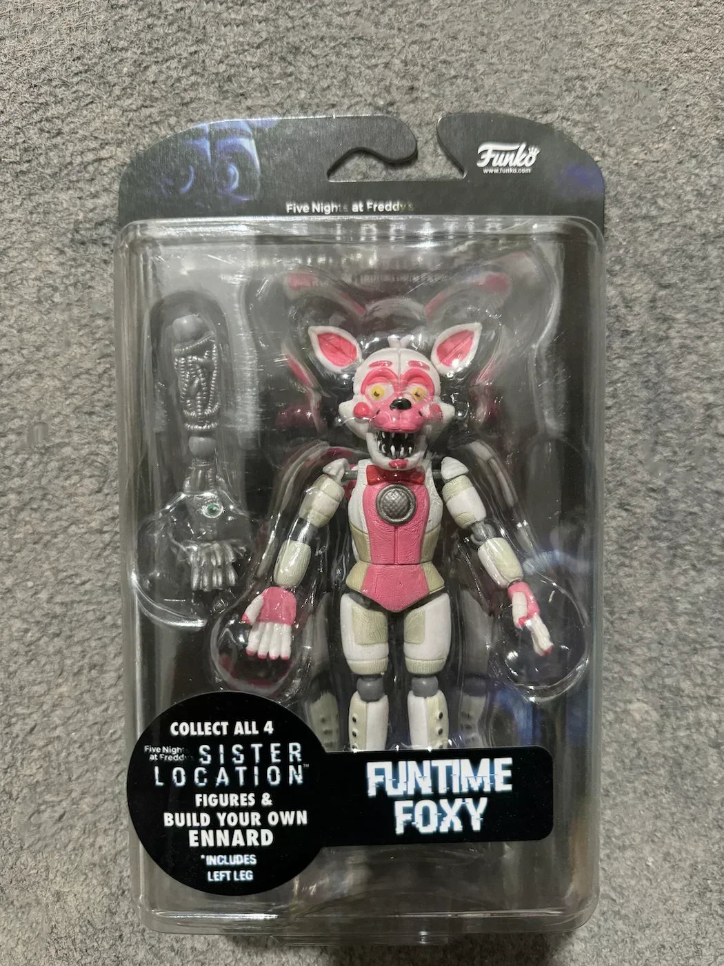 New Five-Inch FNAF Sister Location Action Figures Funtime Freddy Foxy Ballora