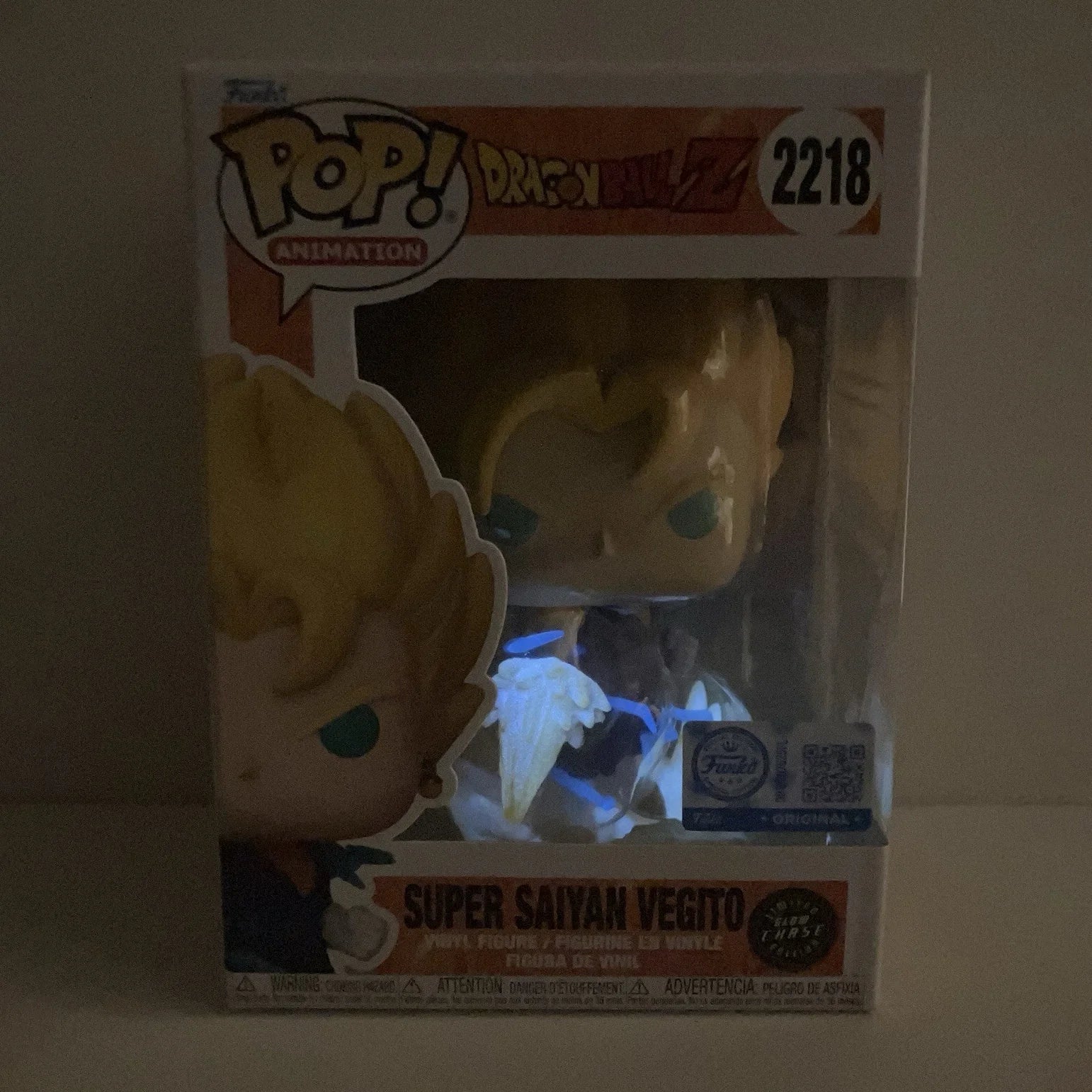 Dragon Ball Z Vegito (Powering Up) Figure Funko Pop! #2218 Official Authentic Limited Edition Figures Dragon Ball Fans Gift Toy