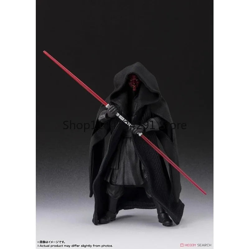 Bandai Original S.H.Figuarts Star Wars Anime Figure Darth Maul Action Figure Toys for Boys Girls Kids Children Birthday Gifts