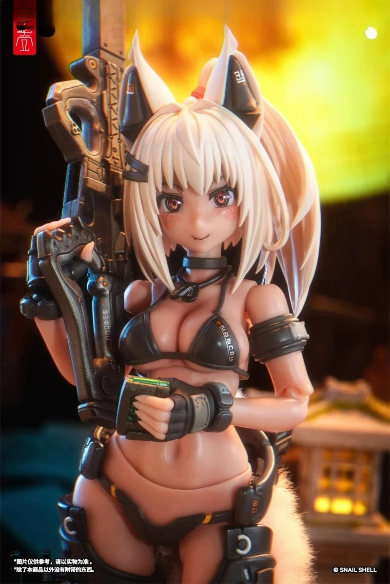 【Pre-Sale】 Snail Shell RA-04 Fox Warrior Maiden Huinaihuo Swimsuit Ver. 1/12 Figure Model Collection Toy Gift