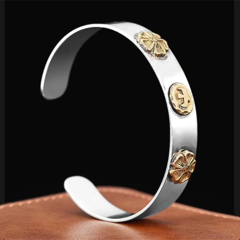 Goro's Eagle Feather Bracelet Bangle Argent 925 Sterling Silver Luxury Brand Designer Jewelry Man Woman 2025 Relationship B22